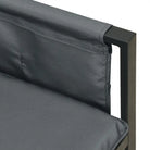 Trendy tuinhoekbank met stabiel frame voor ontspannen buitenplezier - 168 x 116 x 65 cm - Tuinsets