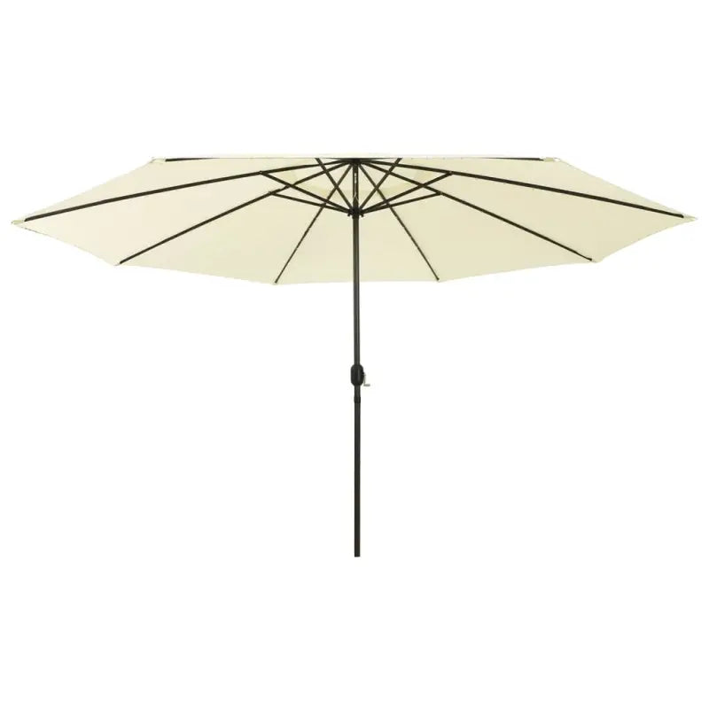 Trendy tuinparasol met LED-verlichting voor schaduw en UV-bescherming - Zand / 1 - Parasols en zonneschermen