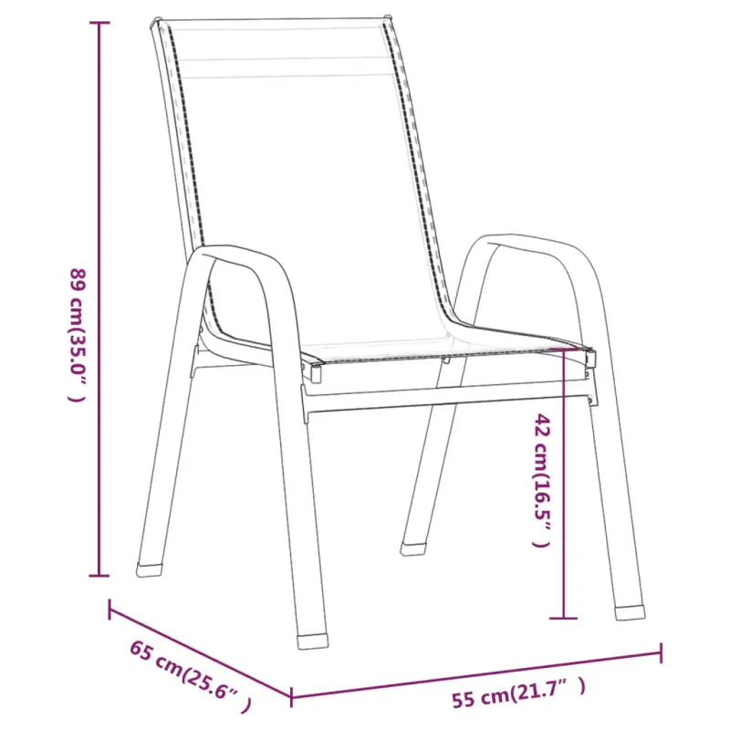 Trendy tuinset met gehard glas voor een stijlvolle terrasbeleving - Zwart / na / 3 - Tuinsets