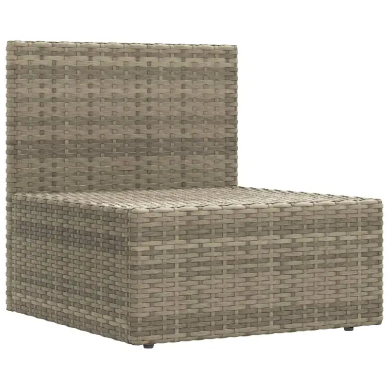 Trendy tuinset met poly rattan en comfortabele afmetingen zitting - Tuinsets