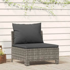 Trendy tuinset met poly rattan en lichtgewicht constructie - middle - Tuinsets