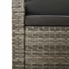 Trendy tuinset met poly rattan en lichtgewicht constructie - Tuinsets