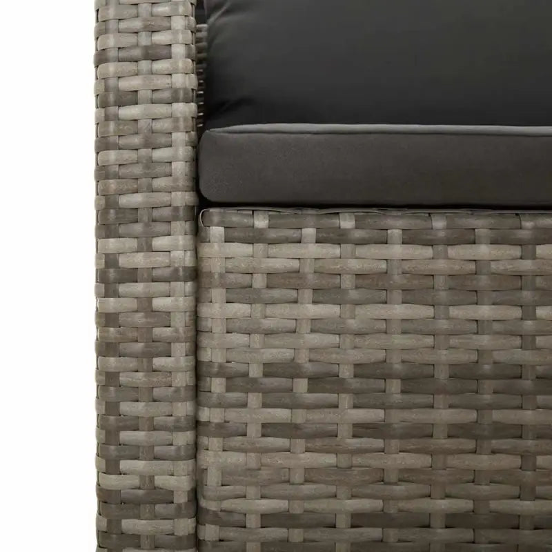 Trendy tuinset met poly rattan en lichtgewicht constructie - Tuinsets