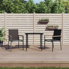 Trendy tuinstoelen met ademend textileen en UV-bestendigheid - 2 - Tuinstoelen