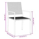 Trendy tuinstoelen van duurzaam poly rattan voor jouw tuin of terras - Tuinstoelen