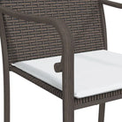 Trendy tuinstoelen van duurzaam poly rattan voor terras en tuin - Tuinstoelen