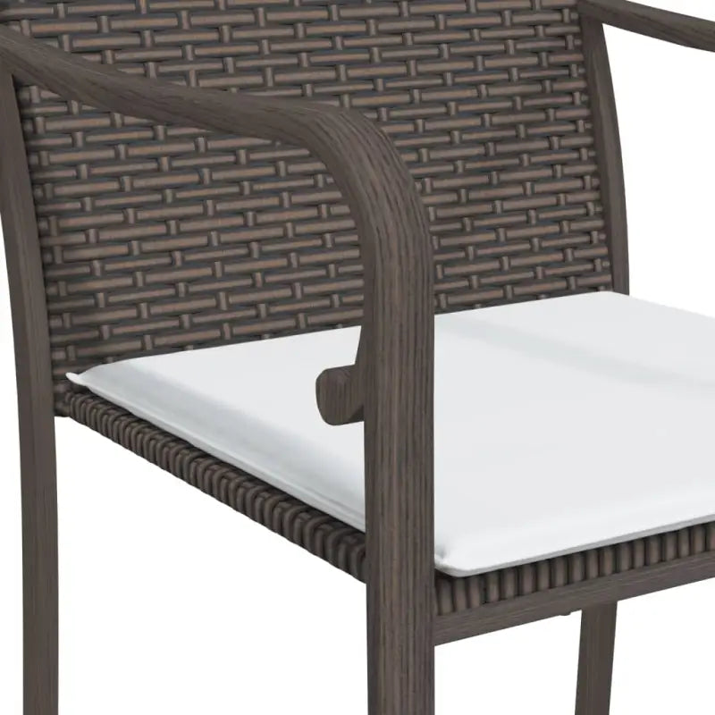 Trendy tuinstoelen van duurzaam poly rattan voor terras en tuin - Tuinstoelen