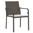 Trendy tuinstoelen van duurzaam poly rattan voor terras en tuin - Tuinstoelen