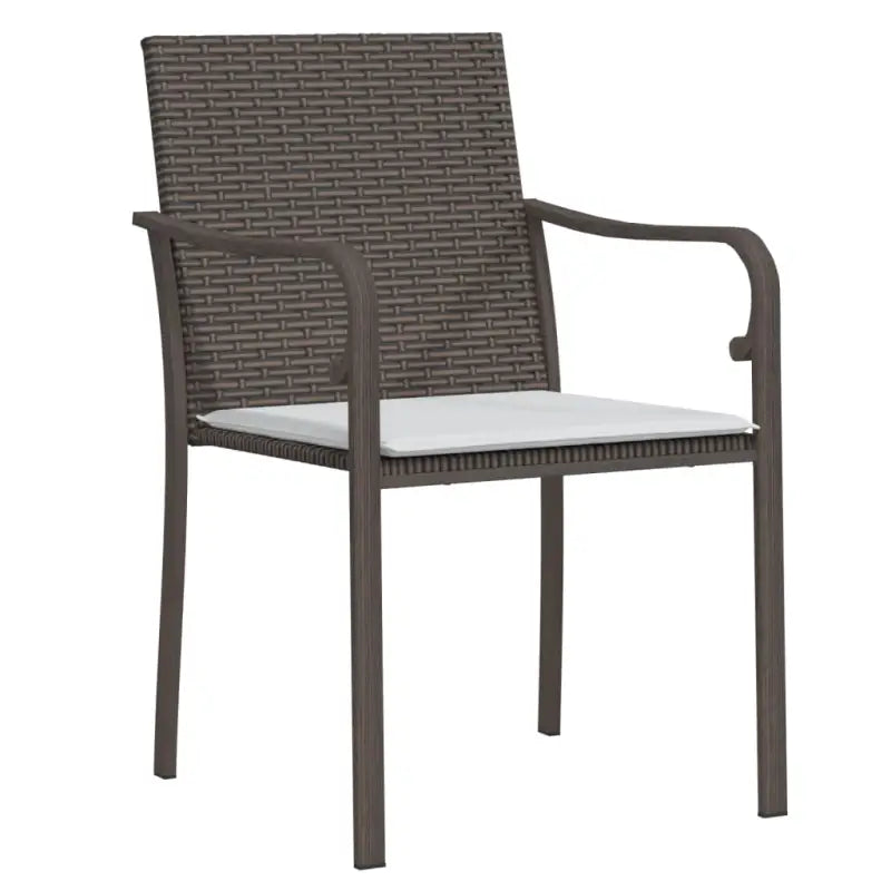Trendy tuinstoelen van duurzaam poly rattan voor terras en tuin - Tuinstoelen