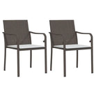 Trendy tuinstoelen van duurzaam poly rattan voor terras en tuin - Tuinstoelen
