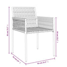 Trendy Tuinstoelen van Poly Rattan voor een duurzame tuinset - Tuinstoelen
