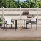 Trendy Tuinstoelen van Poly Rattan voor een duurzame tuinset - Bruin / 2 - Tuinstoelen