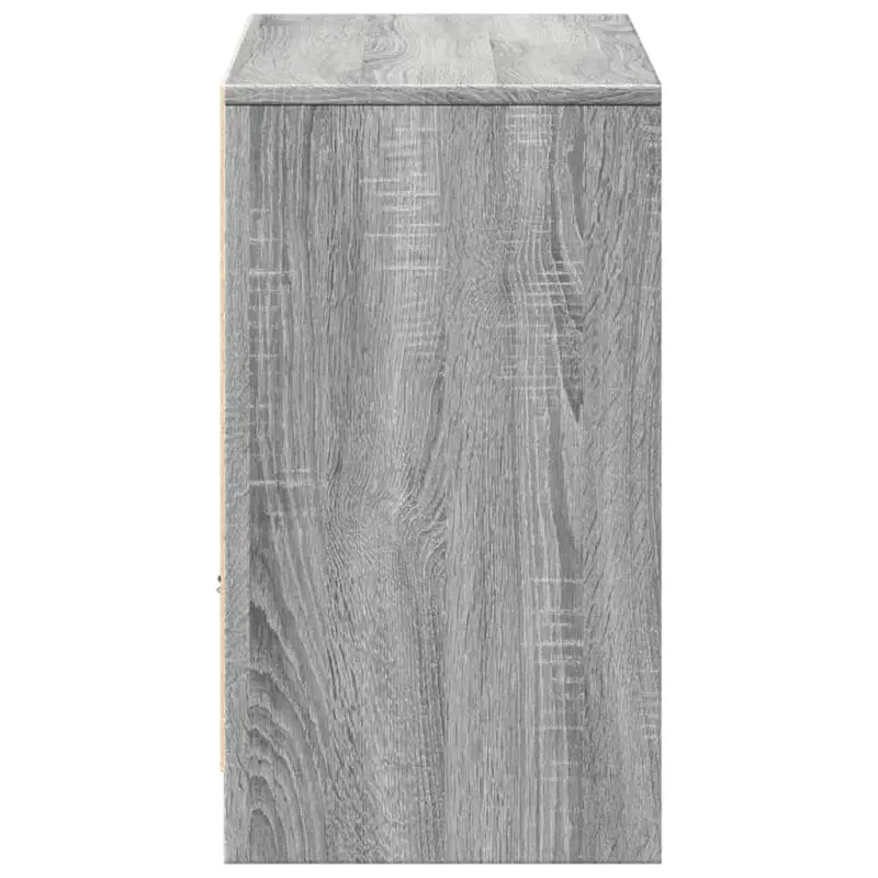 Trendy TV-meubel met LED-verlichting in Grijs Sonoma Eiken - Tv-meubels