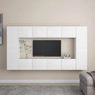 Trendy Tv-meubel met muurbevestiging voor een tijdloze uitstraling - Wit / 1 / 80 cm - Tv-meubels