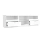 Trendy tv-meubel met stevig blad en bewerkt hout voor modern interieur - Tv-meubels