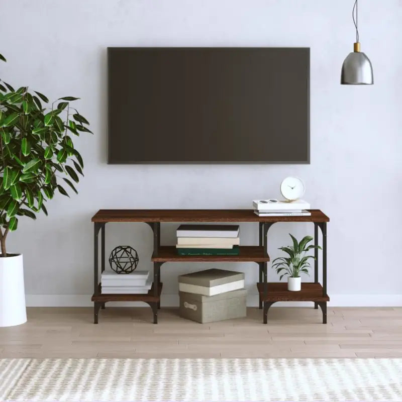 Trendy Tv-meubel van bewerkt hout met praktisch en duurzaam ontwerp - Tv-meubels