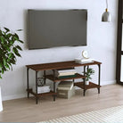 Trendy Tv-meubel van bewerkt hout met praktisch en duurzaam ontwerp - bruin eikenkleur / 1 - Tv-meubels