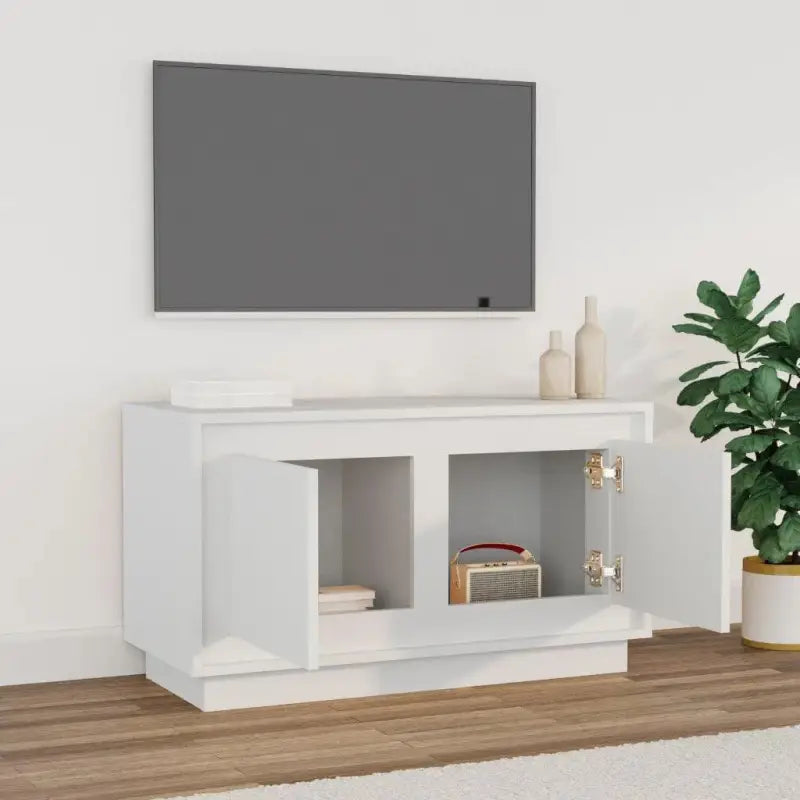 Trendy Tv-meubel van bewerkt hout met stabiel en vochtbestendig ontwerp - Tv-meubels