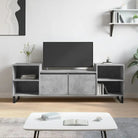 Trendy tv-meubel van bewerkt hout met stevig en stijlvol ontwerp - Betongrijs / 1 - Tv-meubels