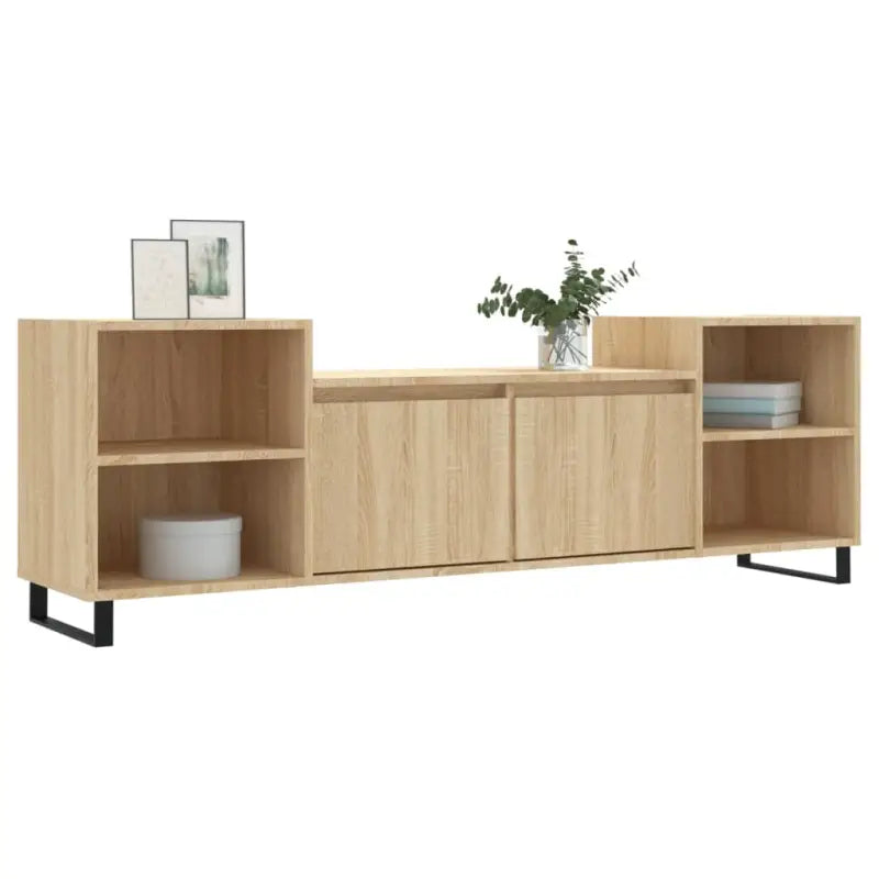 Trendy tv-meubel van bewerkt hout met stevig en stijlvol ontwerp - Tv-meubels