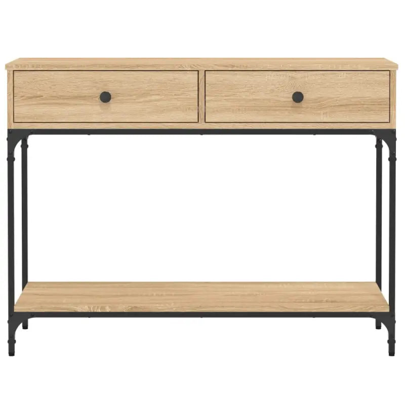 Trendy wandtafel van bewerkt hout voor elegante interieuraccenten - Bijzettafels