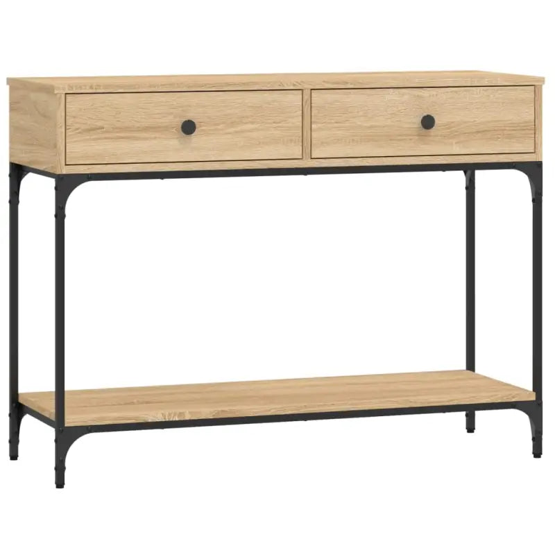 Trendy wandtafel van bewerkt hout voor elegante interieuraccenten - Bijzettafels