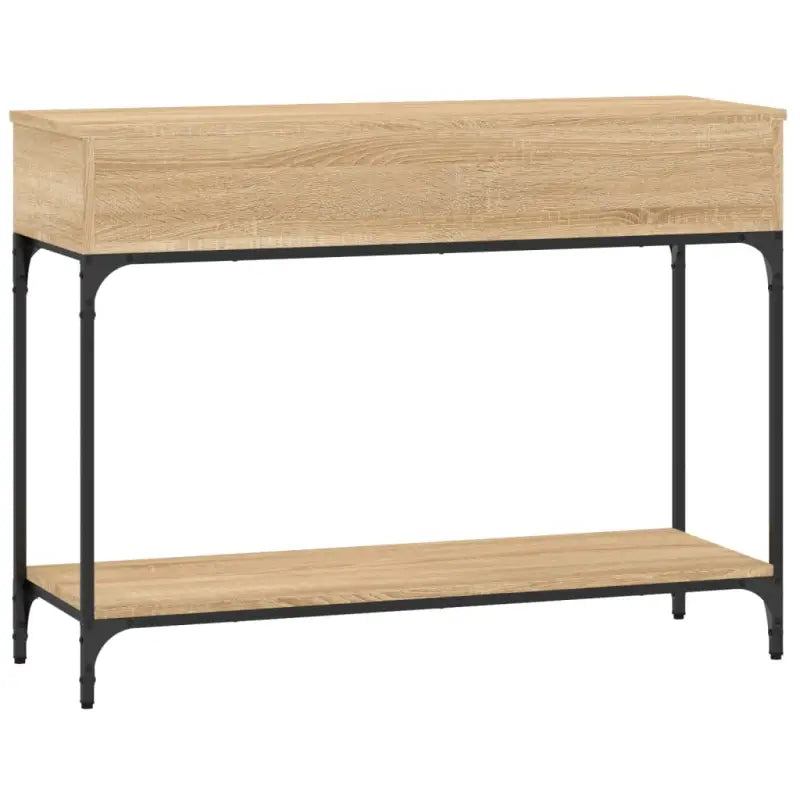 Trendy wandtafel van bewerkt hout voor elegante interieuraccenten - Bijzettafels