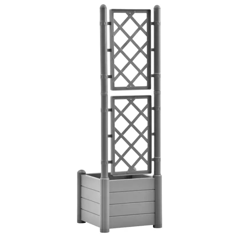 Tuinbak met trellis voor planten buitengebruik - Bloempotten & plantenbakken