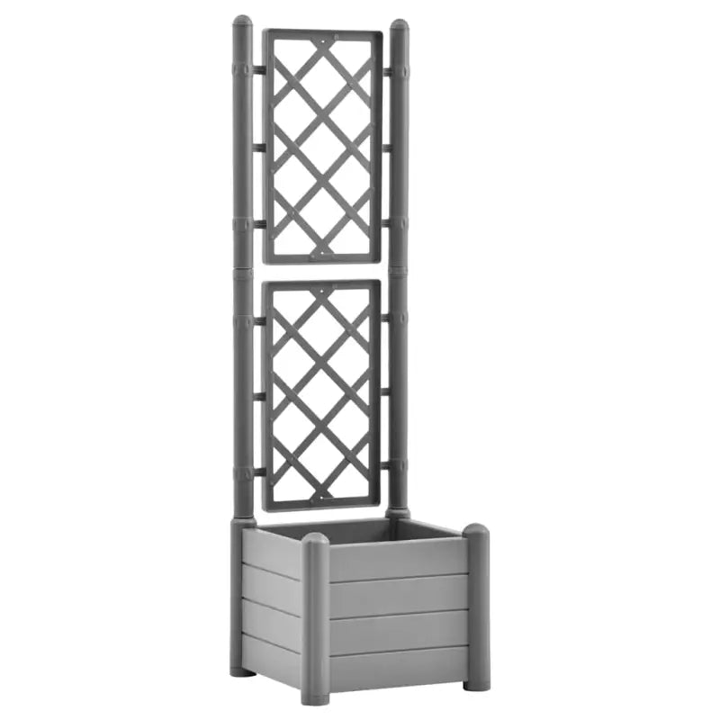 Tuinbak met trellis voor planten buitengebruik - Bloempotten & plantenbakken