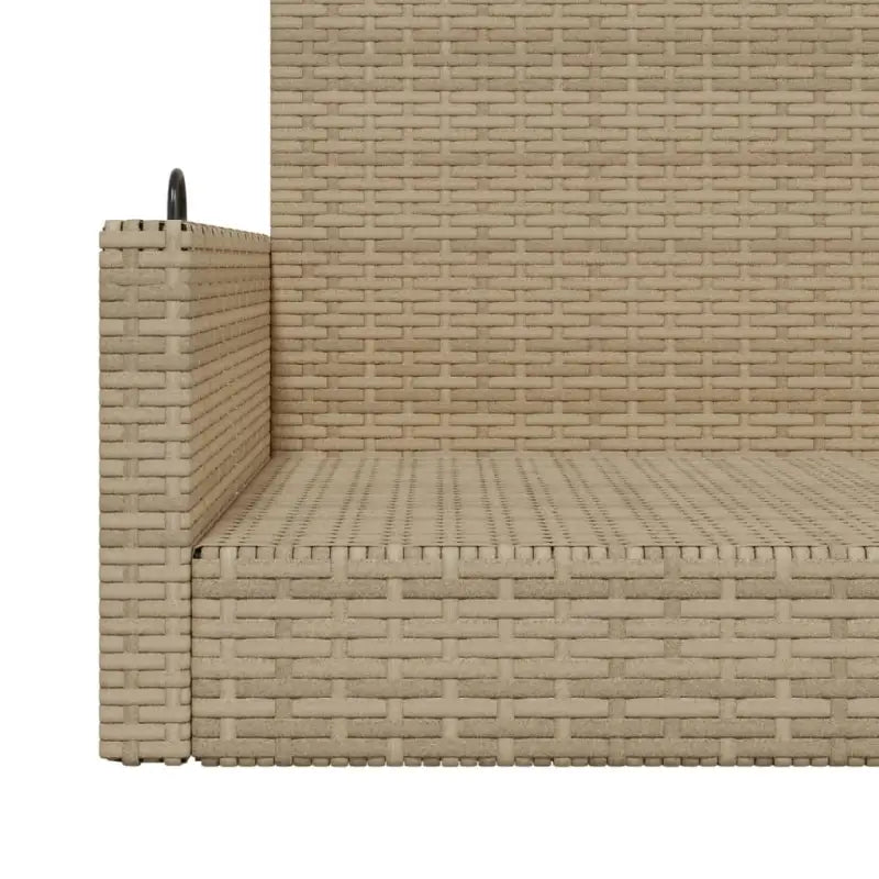 Tuinbank met poly rattan voor ontspanning in de buitenruimte - Tuinbanken