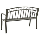 Tuinbank van gepoedercoat staal met duurzaam frame voor buitengebruik - Tuinbanken