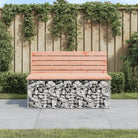 Tuinbank van massief douglashout voor een duurzame buitenzitplek - Natuurlijk douglashout / 103 x 70 x 65 cm / 1