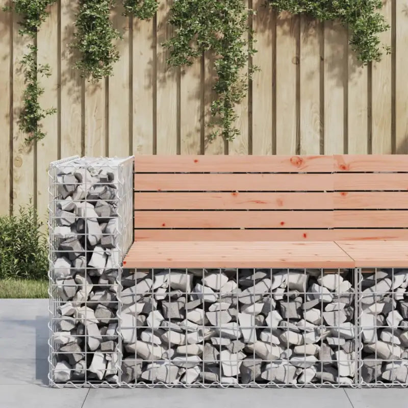 Tuinbank van massief douglashout voor een duurzame buitenzitplek - Natuurlijk douglashout / 92 x 71 x 65.5 cm / 1