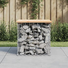 Tuinbank van massief douglashout voor een duurzame buitenzitplek - Natuurlijk grenenhout / 43 x 44 x 42 cm / 1