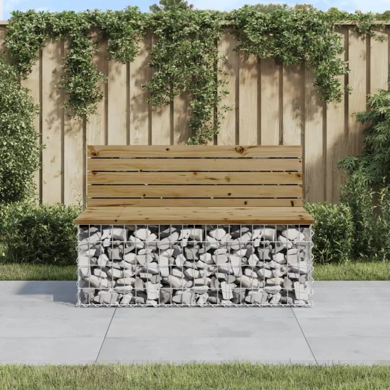 Tuinbank van massief douglashout voor een duurzame buitenzitplek - Donkerbruin / 103 x 70 x 65 cm / 1 - Tuinbanken