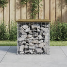 Tuinbank van massief douglashout voor een duurzame buitenzitplek - Donkerbruin / 43 x 44 x 42 cm / 1 - Tuinbanken