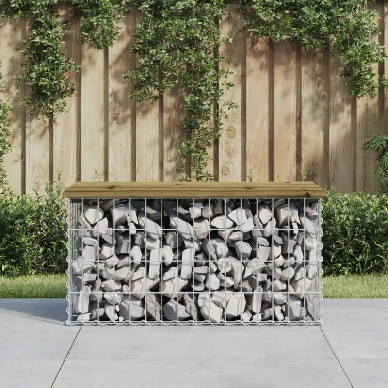 Tuinbank van massief douglashout voor een duurzame buitenzitplek - Donkerbruin / 83 x 44 x 42 cm / 1 - Tuinbanken