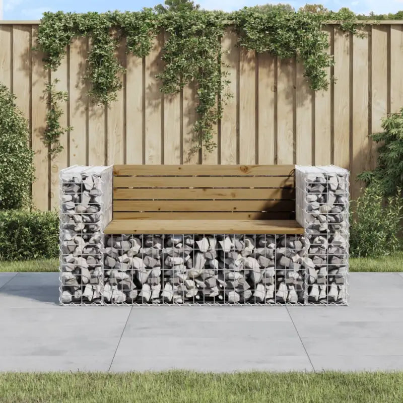 Tuinbank van massief douglashout voor een duurzame buitenzitplek - Donkerbruin / 143 x 71 x 65.5 cm / 1 - Tuinbanken