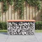 Tuinbank van massief douglashout voor een duurzame buitenzitplek - Natuurlijk douglashout / 83 x 44 x 42 cm / 1