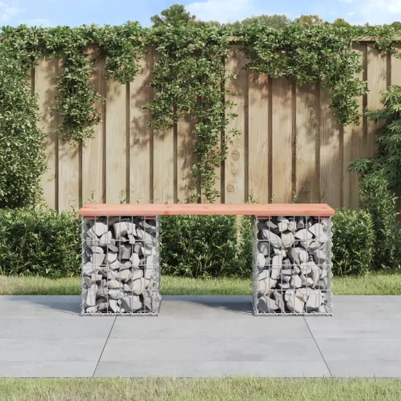 Tuinbank van massief douglashout voor een duurzame buitenzitplek - Natuurlijk douglashout / 103 x 31 x 42 cm / 1