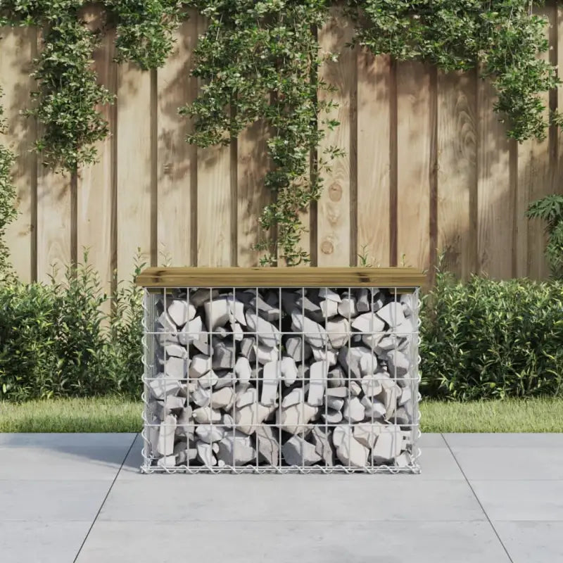 Tuinbank van massief douglashout voor een duurzame buitenzitplek - Donkerbruin / 63 x 31,5 x 42 cm / 1 - Tuinbanken