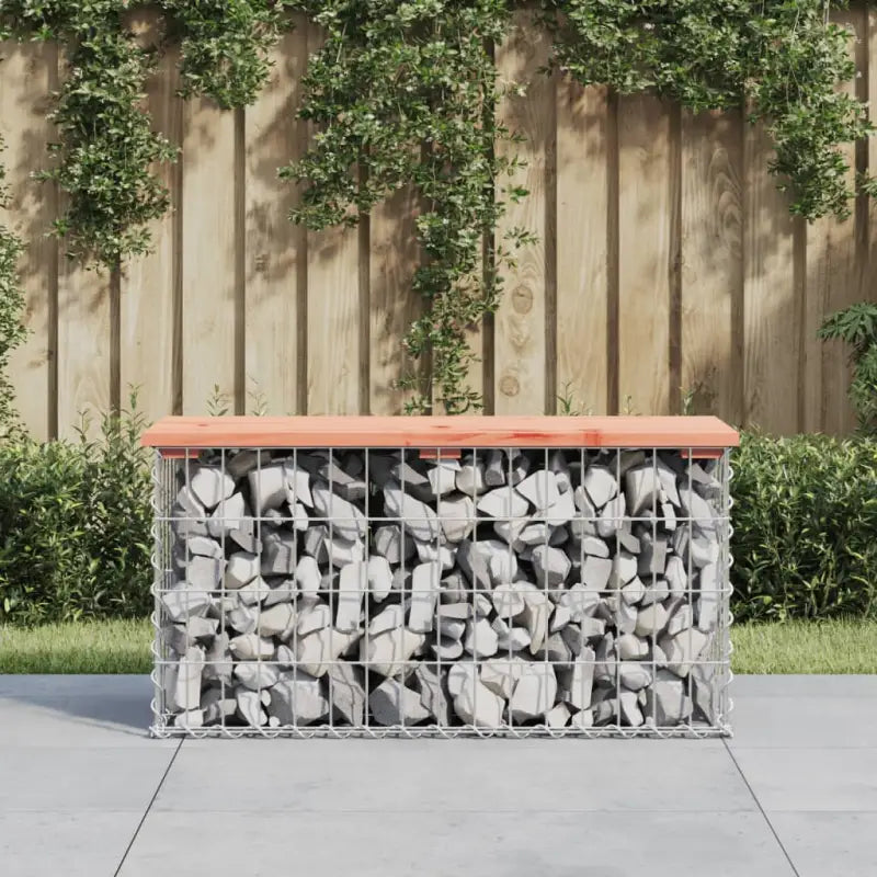Tuinbank van massief douglashout voor een duurzame buitenzitplek - Natuurlijk douglashout / 83 x 31,5 x 42 cm / 1