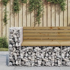 Tuinbank van massief douglashout voor een duurzame buitenzitplek - Donkerbruin / 92 x 71 x 65.5 cm / 1 - Tuinbanken