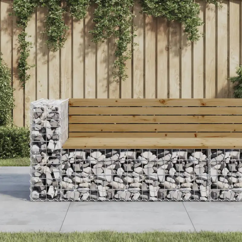 Tuinbank van massief douglashout voor een duurzame buitenzitplek - Donkerbruin / 122 x 71 x 65.5 cm / 1 - Tuinbanken