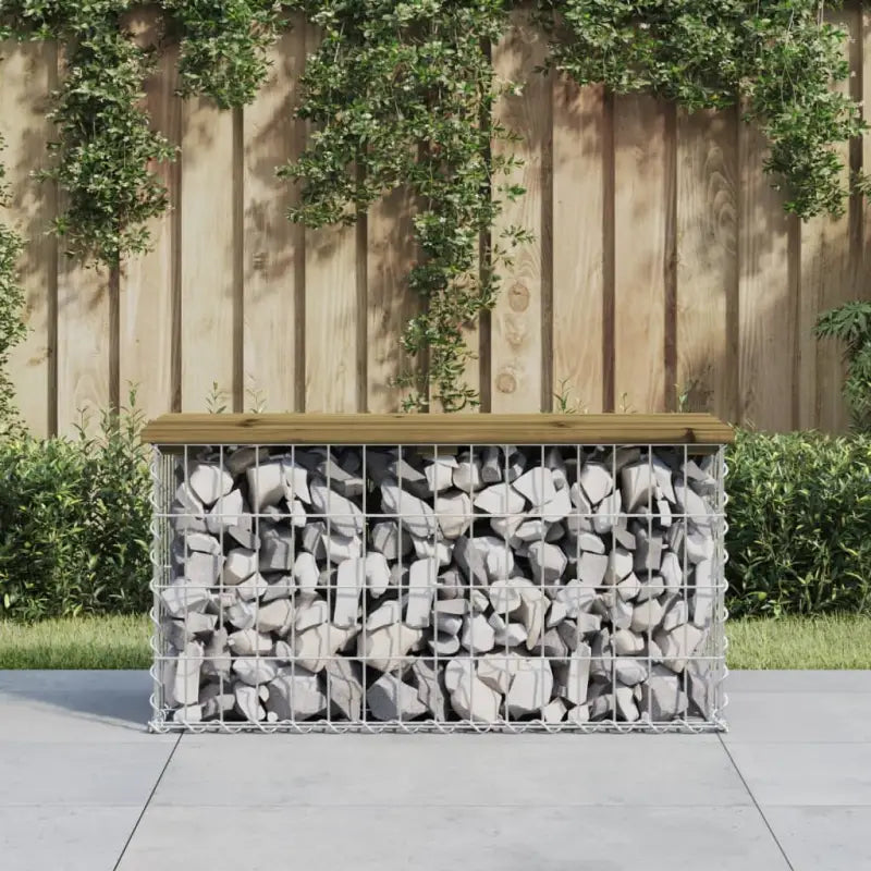 Tuinbank van massief douglashout voor een duurzame buitenzitplek - Donkerbruin / 83 x 31,5 x 42 cm / 1 - Tuinbanken