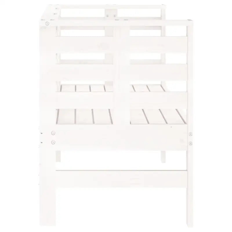 Tuinbank van massief grenenhout voor buitengebruik en duurzaamheid - Tuinbanken