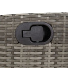 Tuinbank van poly rattan voor een comfortabele zitervaring - Tuinbanken