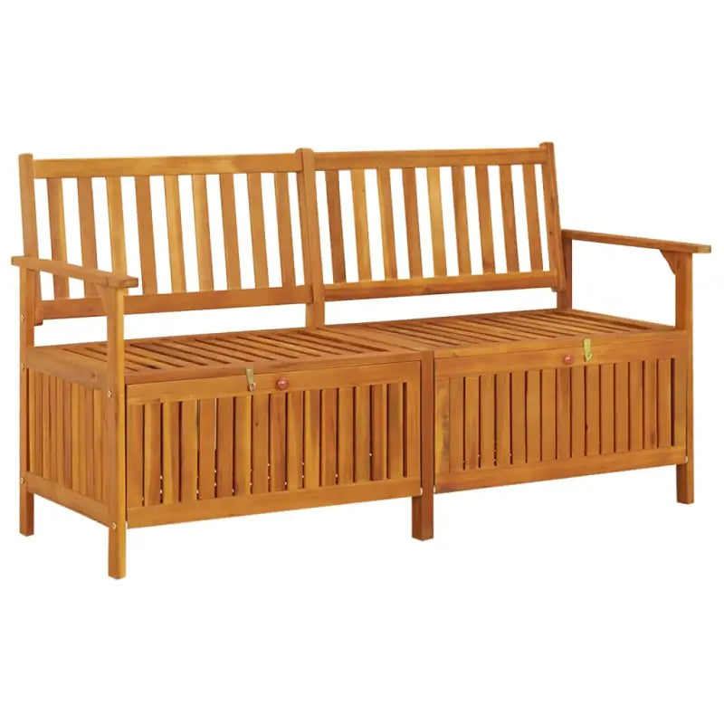 Tuinbanken van massief acaciahout met rustieke charme - Bruin / 148 x 62 x 84 cm / 1 - Tuinbanken