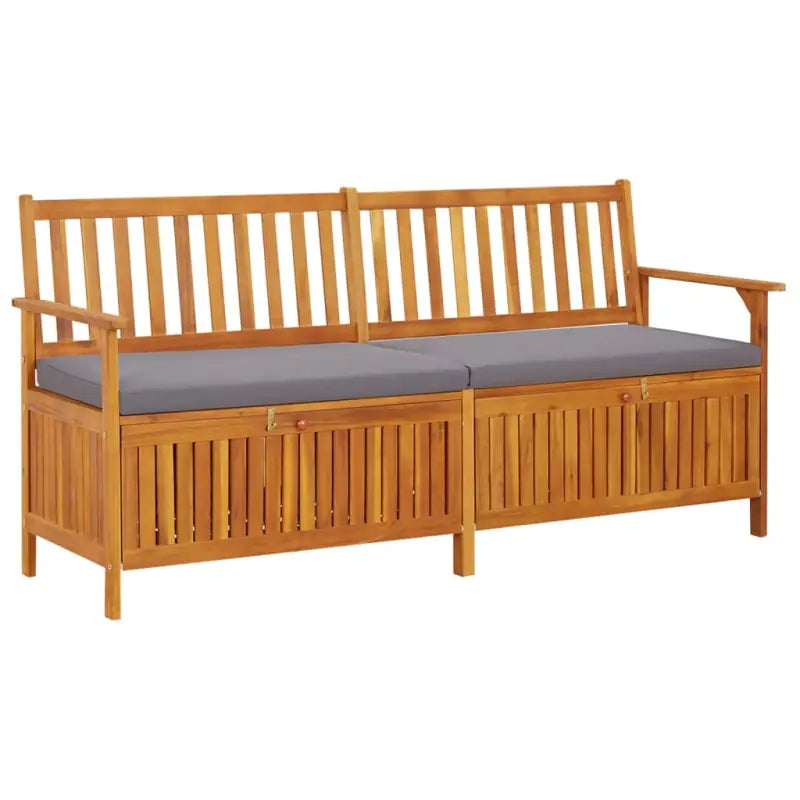 Tuinbanken van massief acaciahout met rustieke charme - Bruin en grijs / 170 x 63 x 84 cm / 1 - Tuinbanken