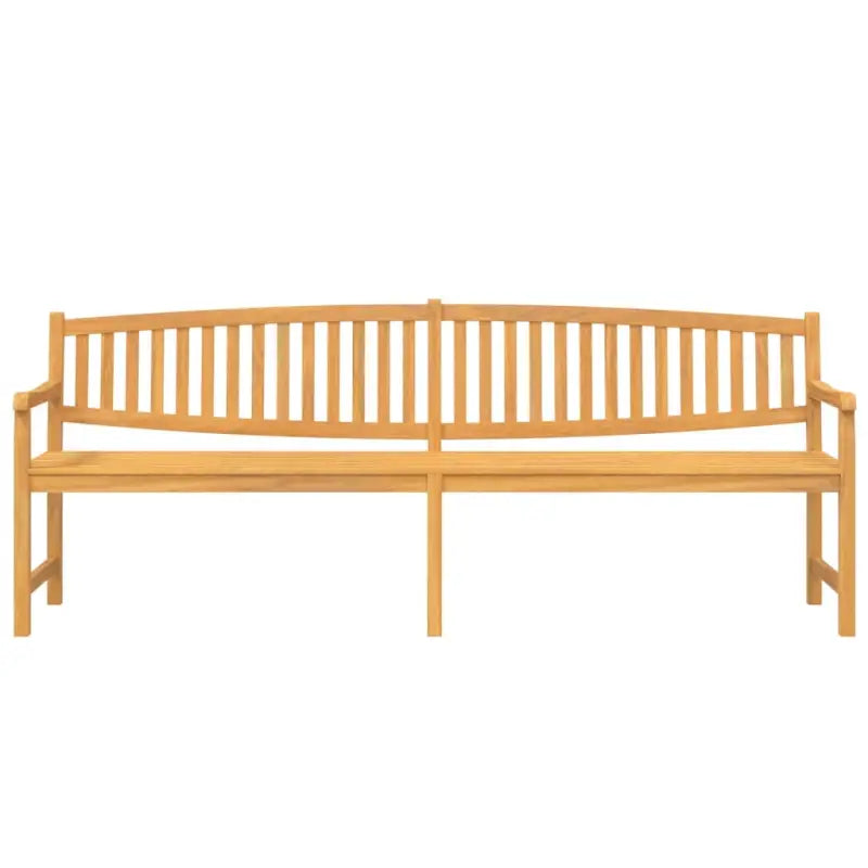 Tuinbankje van massief teakhout met trendy ontwerp - Tuinbanken